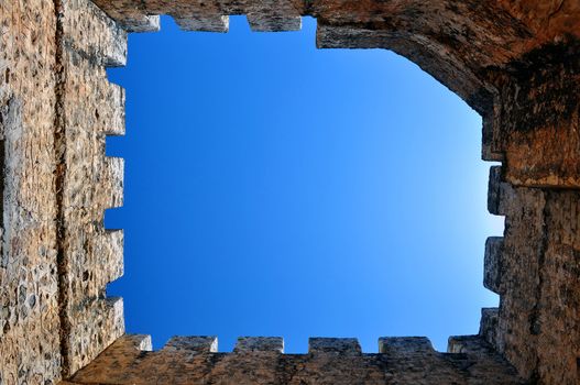 Travel photography: Frangocastello: venetian castle on the south coast of Crete