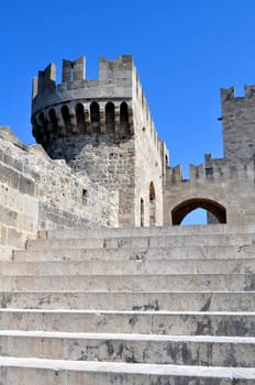 Travel Europe: Medieval fortress in Rhodes: Palace of Grand Masters