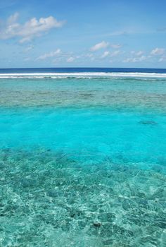 beautiful photo of a maldivian island with a great waterview landscape