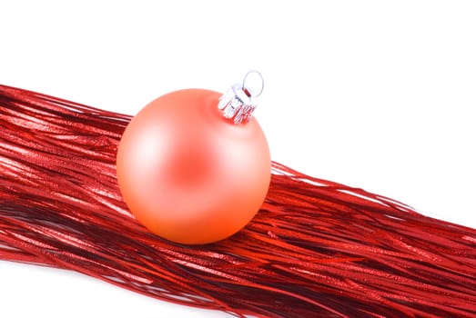 Christmas decoration, isolated on a white background.