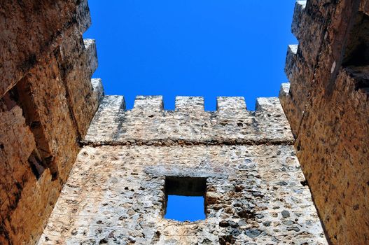 Travel photography: Frangocastello: venetian castle on the south coast of Crete