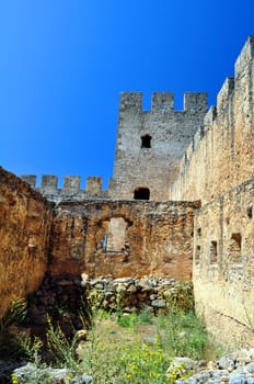 Travel photography: Frangocastello: venetian castle on the south coast of Crete