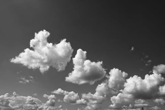 good looking clouds during good weather cumulus