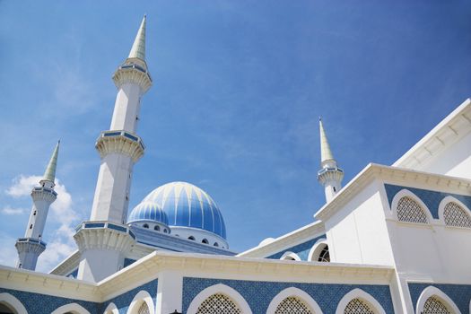 Image of Sultan Ahmad I Mosque, located at Kuantan, Pahang, Malaysia.