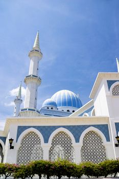 Image of Sultan Ahmad I Mosque, located at Kuantan, Pahang, Malaysia.