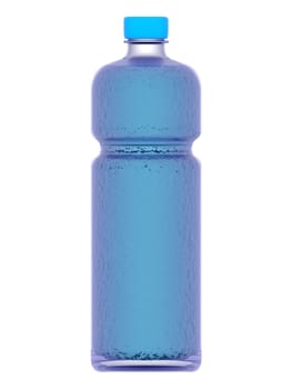 bottle of water on a white background