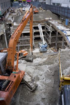 Image of a construction site in Malaysia.