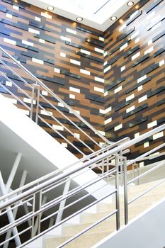 Image of a modern stairway.