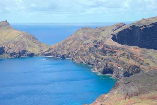 Beautiful island Madeira in the Atlantic ocean