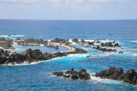 Porto Moniz - natural pool in atlantic ocean