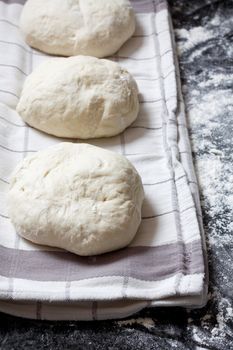 Dough on a counter top done