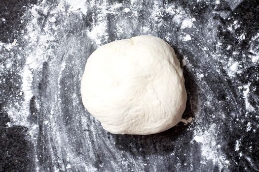 Dough on a counter top done