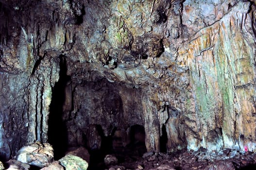 Travel photography: Impressive Melidoni cave in Crete, Greece