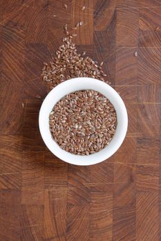 Delicious and healthy flax seeds