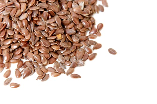 Delicious and healthy flax seeds