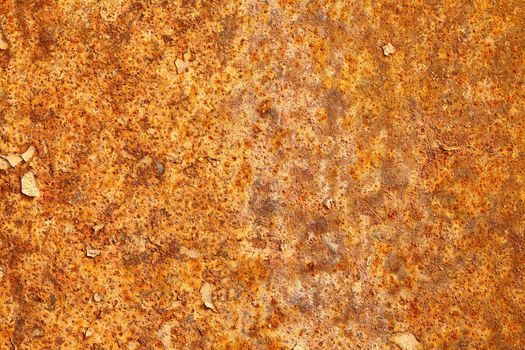 The surface of rusty sheet metal - texture