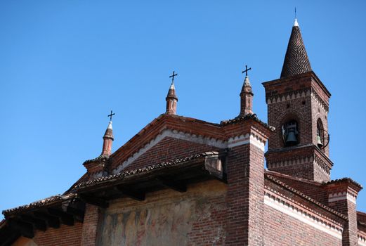 Details of San Cristoforo church, Milan