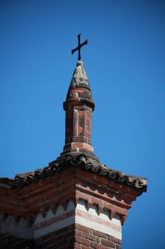 Church tower details