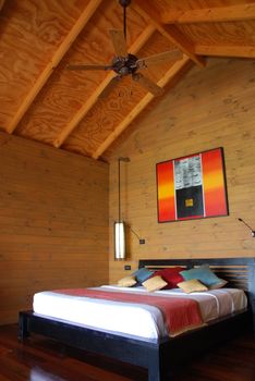 beautiful interior of a luxury resort hotel bedroom