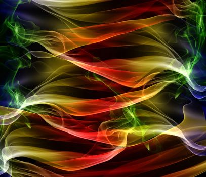 Vibrant colorful abstract background wallpaper with smoke pattern