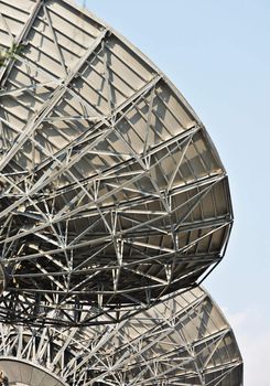 satellite dishes