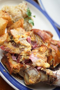 Eisbein, roasted pork knuckle