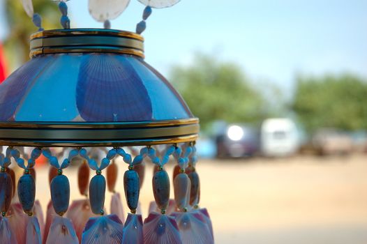 decoration lamp made from sea shell
