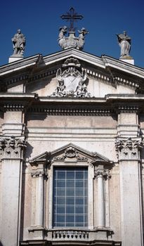 Mantua, facade of Duomo cathedral