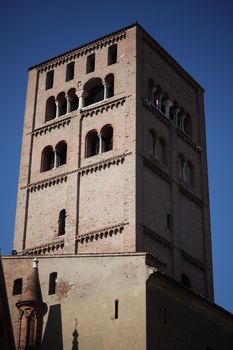 Medieval tower, Mantua, Italy