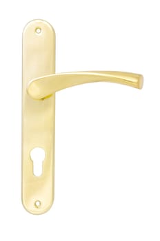 Golden Door handle Brass Satin