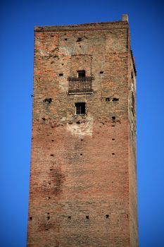 Medieval tower, Mantua, Italy