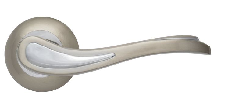 Nikel Door handle Satin, Chrome