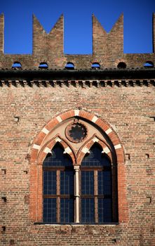 Medieval window background