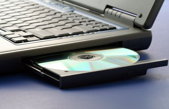 CD ROM in a laptop