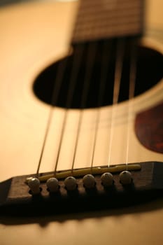 Guitar close-up