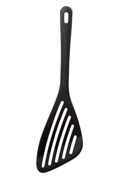 Black kitchen utensil isolated on white background