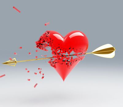 a love break heart