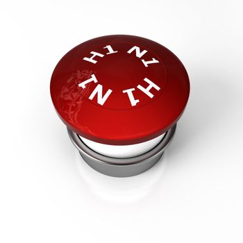an stop warnig button of flu H1N1