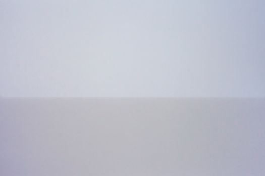 Blizzard winds and snowfall creating perfect white-out conditions