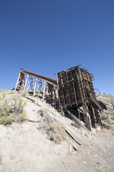 an old abandoned mine