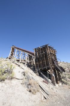 an old abandoned mine