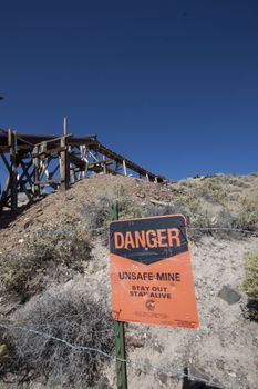 an old abandoned mine