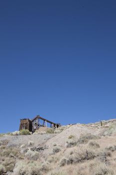 an old abandoned mine