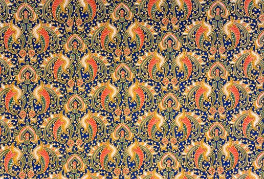 Image of Indonesian batik sarong pattern.