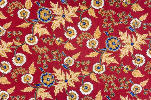 Image of Indonesian batik sarong pattern.