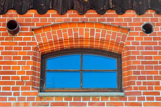 A close-up photo of a window found on a building in south west Germany