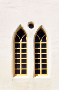 A close-up photo of a window found on a building in south west Germany