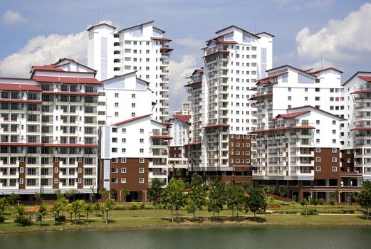 Image of brand new real estate for sale in Malaysia.