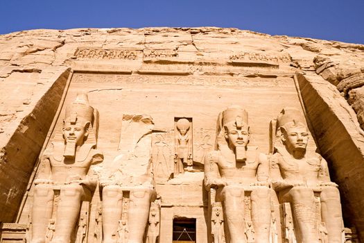 The Great Temple of Abu Simbell, Egypt