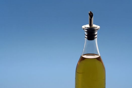 Olive oil in a bottle